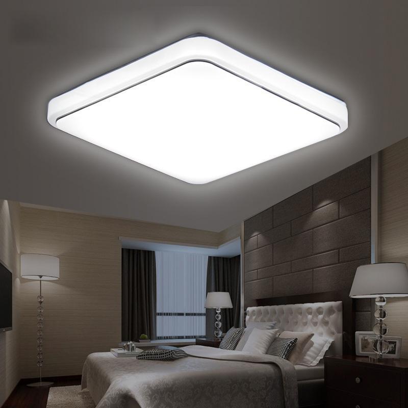 Minimalist Square Ceiling Lamp – Modern Home Lighting