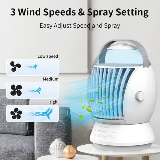 Portable Fog Fan – Desktop Air Cooler & Humidifier
