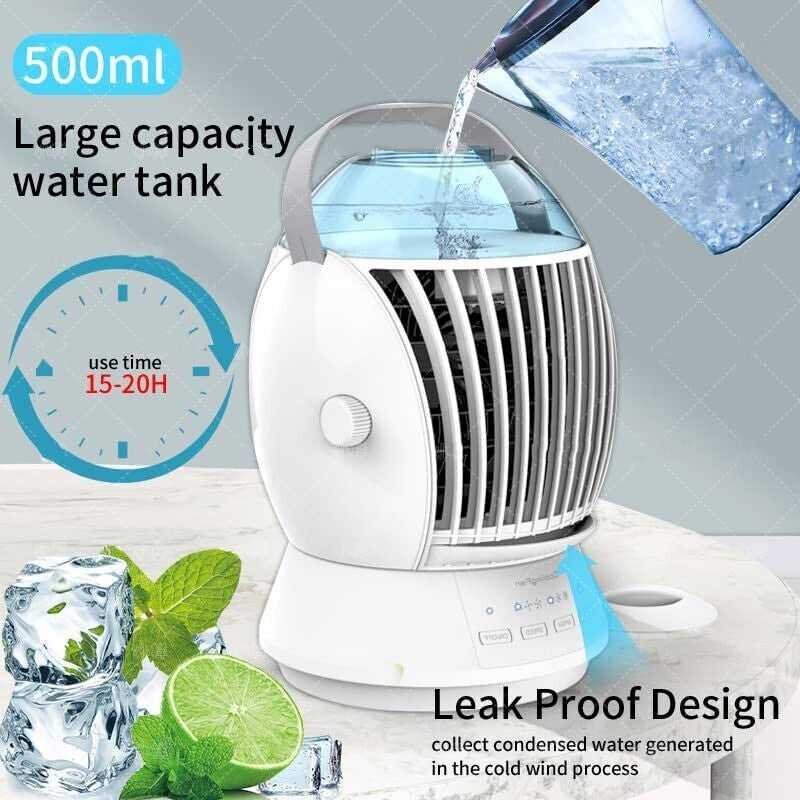 Portable Fog Fan – Desktop Air Cooler & Humidifier