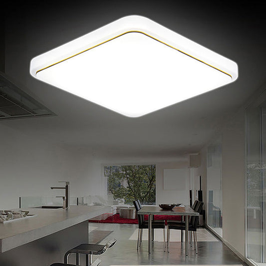 Minimalist Square Ceiling Lamp – Modern Home Lighting
