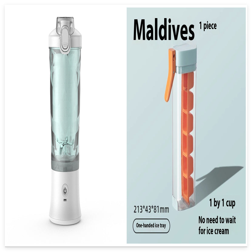 Portable Mini Blender – 6 Blades for Shakes & Smoothies