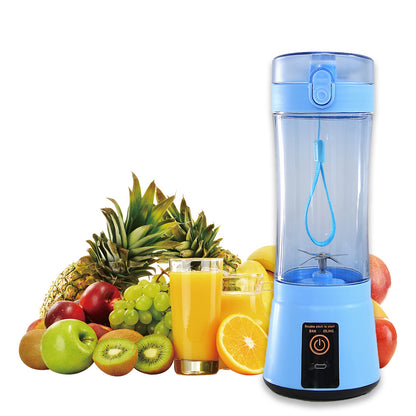 Portable USB Rechargeable Mini Fruit Juicer – Multifunction Blender