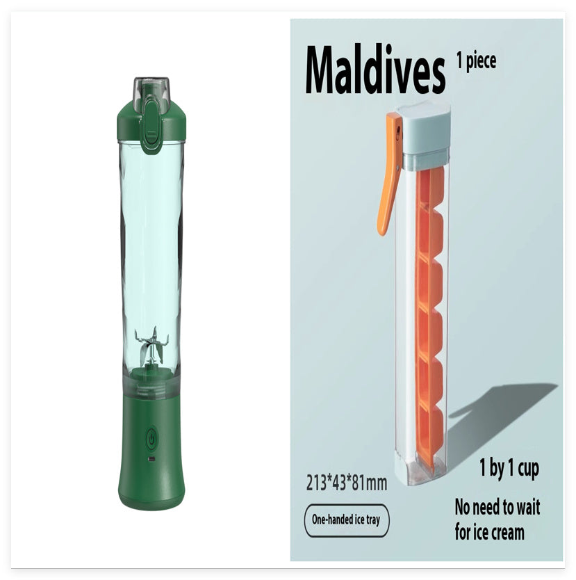 Portable Mini Blender – 6 Blades for Shakes & Smoothies