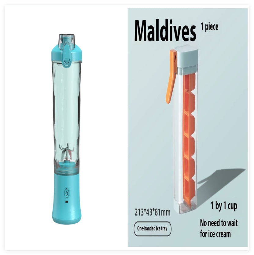 Portable Mini Blender – 6 Blades for Shakes & Smoothies