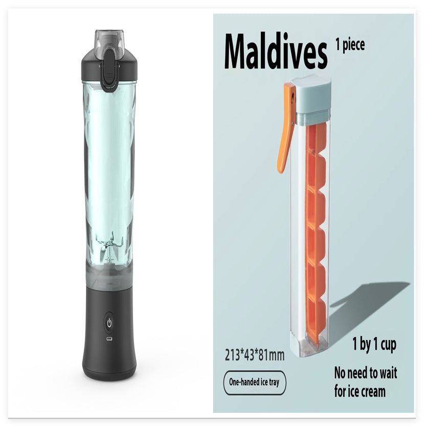 Portable Mini Blender – 6 Blades for Shakes & Smoothies