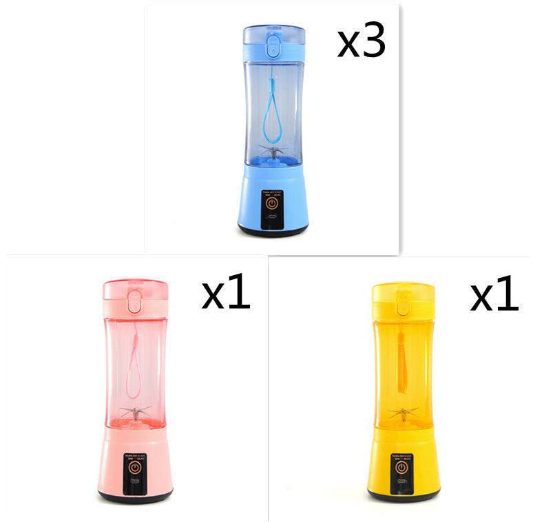 Portable USB Rechargeable Mini Fruit Juicer – Multifunction Blender