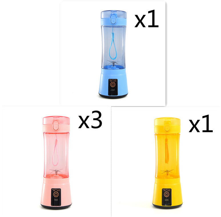 Portable USB Rechargeable Mini Fruit Juicer – Multifunction Blender