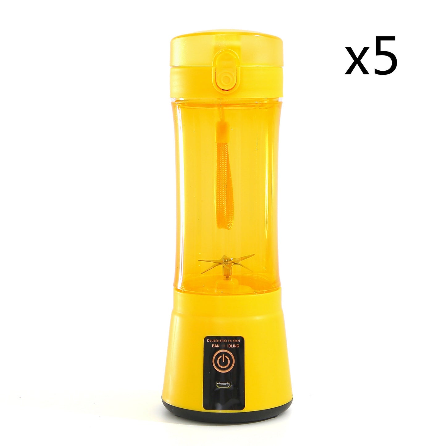 Portable USB Rechargeable Mini Fruit Juicer – Multifunction Blender