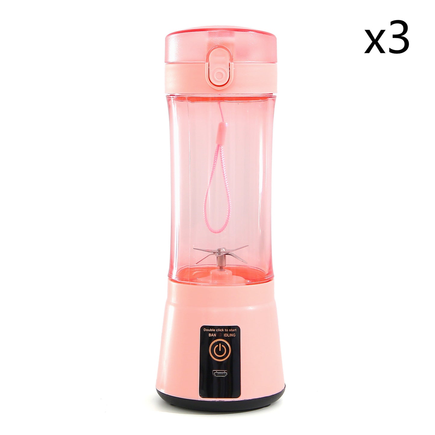 Portable USB Rechargeable Mini Fruit Juicer – Multifunction Blender