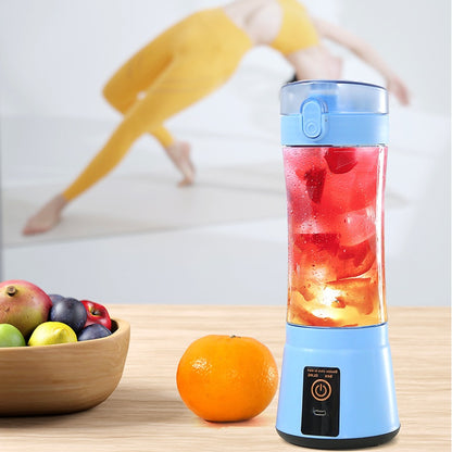 Portable USB Rechargeable Mini Fruit Juicer – Multifunction Blender