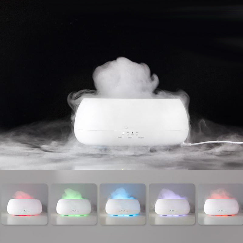 HOMEFISH 500ml Ultrasonic Aroma Diffuser – Colorful Light & Humidifier